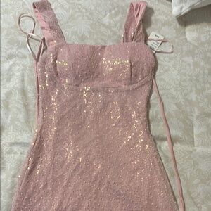 Windsor Baby Pink Sequin Dress